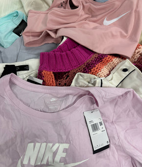Women's Clothings Assorted Wholesale Lot, NIKE, NORTH FACE, POLO RALPH LAUREN, FREE PEOPLE, VINCE CAMUTO and more, 17 items, CUSTOMER RETURNS