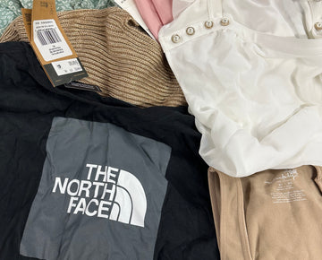 Women's Clothings Assorted, Wholesale Lot, NORTH FACE, POLO RALPH LAUREN, NIKE, DKNY, CALVIN KLEIN and more, 16 items, CUSTOMER RETURNS