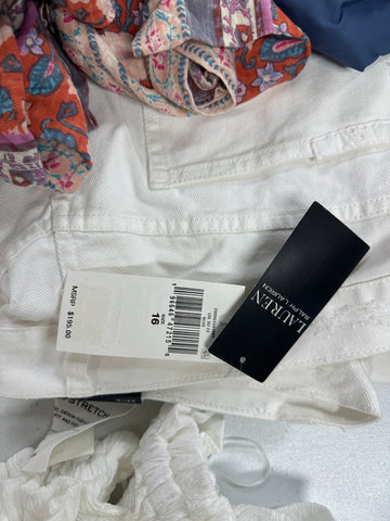 Women's Clothings Assorted Wholesale Lot, LAUREN RALPH LAUREN, LUCKY BRAND, MICHAEL KORS, DKNY, VINCE CAMUTO, BIRCH OUTFITTERS and more, 14 items, CUSTOMER RETURNS