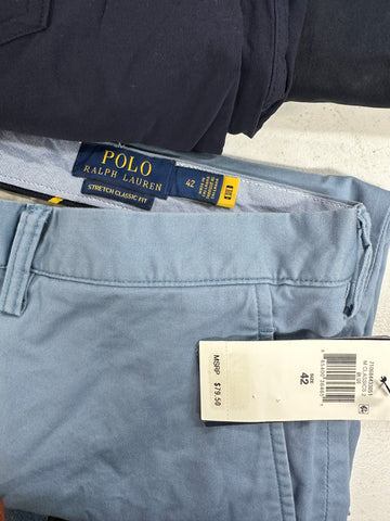 Men's Clothings Assorted Wholesale Lot, TOMMY HILFIGER, CALVIN KLEIN, POLO RALPH LAUREN, NOXS, EDDIE BAUER and more, 6 items, CUSTOMER RETURNS