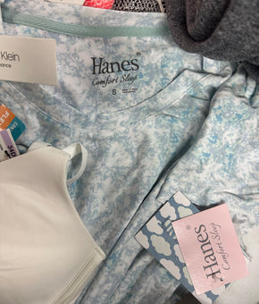 Women's Clothing Assorted Wholesale Lot, JOE'S, SUNDRY, FREE PEOPLE, WARNERS, HANES, CALVIN KLEIN and more, 11 items, Shelf Pulls, MSRP $1,145