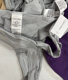 Women's Underwear Wholesale Lot, CALVIN KLEIN, VANITY FAIR, FASHION FORMS, BALI and more, 65 items, Shelf Pulls, MSRP $837
