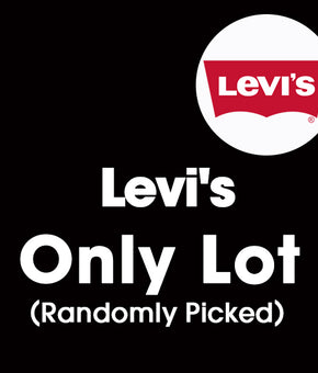 Sample Lot - Levi's Only Lot, 3-6 Units, Shelf Pulls, (MSRP min. $300)