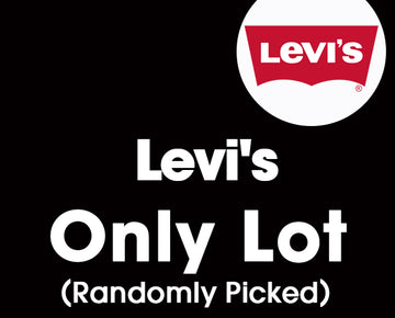 Sample Lot - Levi's Only Lot, 3-6 Units, Shelf Pulls, (MSRP min. $300)