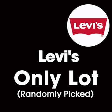 Sample Lot - Levi's Only Lot, 3-6 Units, Shelf Pulls, (MSRP min. $300)