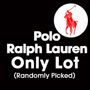 Sample Lot - Polo Ralph Lauren Only Lot, 3-6 Units, Shelf Pulls, (MSRP min. $300)