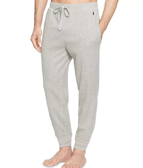Polo Ralph Lauren Men's Waffle-Knit Pajama Jogger Pants Gray Size L MSRP $50