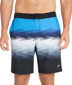Speedo Men's Printed Bondi Basin 9" Boardshorts BLUE Size 2XL MSRP $62