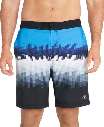 Speedo Men's Printed Bondi Basin 9" Boardshorts BLUE Size 2XL MSRP $62