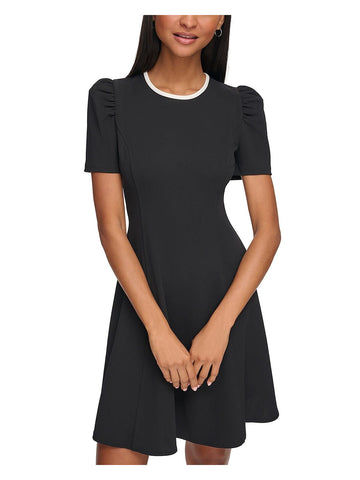 Karl Lagerfeld Paris Womens Formal Mini Sheath Dress Size 6 Black MSRP $148
