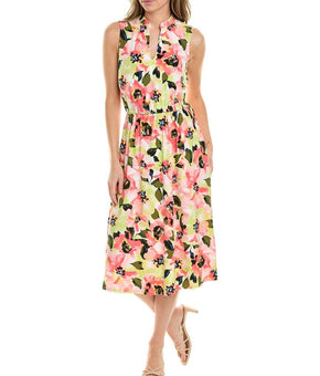 Anne Klein womens Jenna Dress, Size S, Red