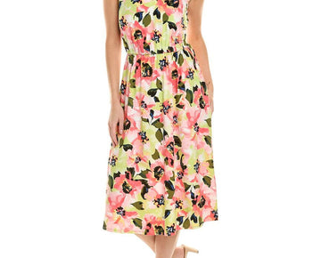 Anne Klein womens Jenna Dress, Size S, Red