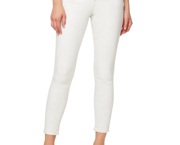 Sanctuary Womens Social Standard High-rise Skinny Jeans 27/4 Cream MSRP $89