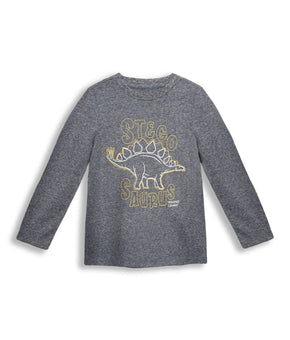 Epic Threads Toddler Boys Long Sleeve Graph Peacoat Blue Snow Size 3T