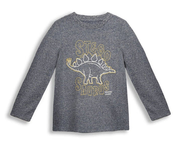 Epic Threads Toddler Boys Long Sleeve Graph Peacoat Blue Snow Size 3T