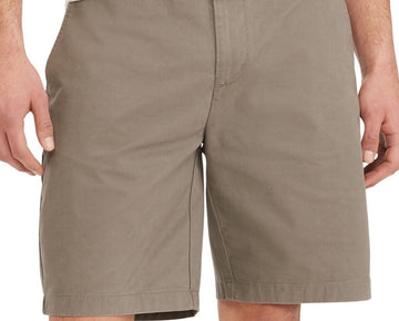 Tommy Hilfiger Men's Th Flex Stretch Tommy 9" Shorts Gray Size 38 MSRP $70