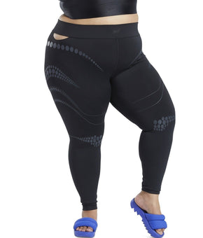 Reebok Plus Size Reebok X Cardi B Leggings - Black Size 4X MSRP $75