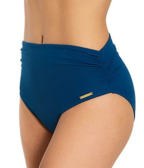 Vince Camuto Solid Convertible High-Waist Bottoms Azure Blue Size XS