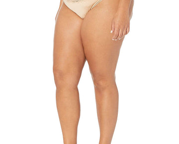 Calvin Klein Underwear Seductive Comfort Lace Panties Bare Beige Size 3X