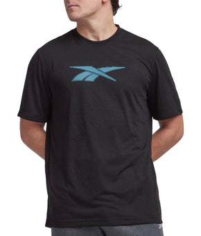 Reebok Mens Regular fit Short Sleeve T-Shirt Shirt Small Black