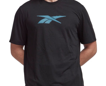 Reebok Mens Regular fit Short Sleeve T-Shirt Shirt Small Black