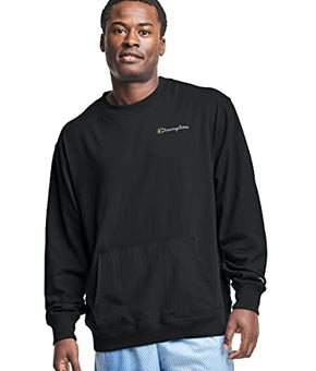 Champion Middleweight Hybrid Crew Sweatshirts Black Size S