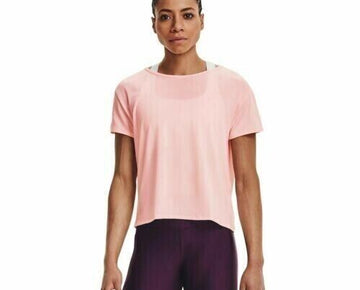 Under Armour Women's UA Tech Open-Back Top pink Size XXL MSRP $30