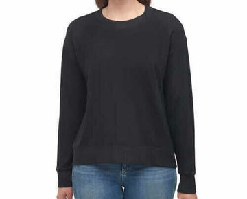 Splendid Womens Pullover Sweater Top Black Size XXL