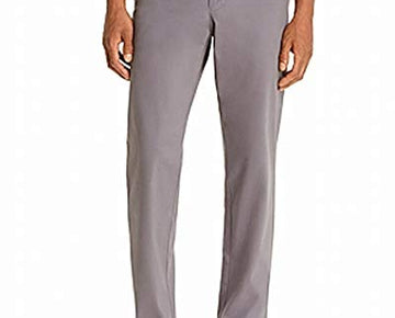 Designer Brand Mens Pants 36X30 Chinos Tailored Fit Stretch Gray 36