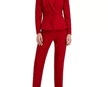 Tahari ASL Womens Red Dress Pant Size 8