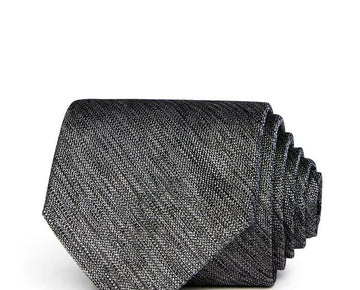 The Men's Store at Bloomingdale's 100% Silk Classic Tie Gray MSRP $59