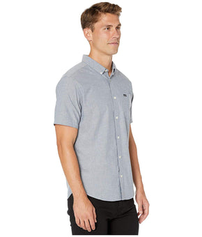 RVCA That'll Do Stretch Short Sleeve Distant Blue Size Size S