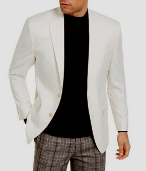 Lauren Ralph Lauren Mens Beige Blazer Jacket Size 38 Regular MSRP $295