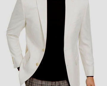 Lauren Ralph Lauren Mens Beige Blazer Jacket Size 38 Regular MSRP $295