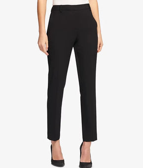DKNY Skinny Ankle Pants Black Size 8 MSRP $89