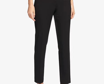 DKNY Skinny Ankle Pants Black Size 8 MSRP $89