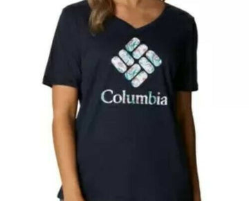 Columbia Bluebird Day T-Shirt Dark Blue Size XS MSRP $30