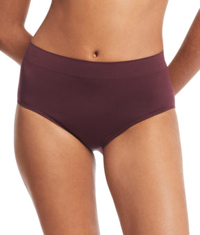 Lauren Ralph Lauren High-Rise Brief Underwear 4L0012 Purple Wine Size XS