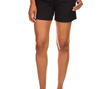 Michael Kors Stretch Twill Shorts Black Size 10 MSRP $74