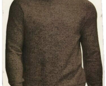 Banana Republic Men??s Waffle Crew Top Brown Size M Sweater