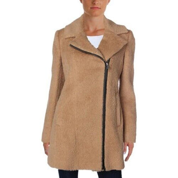 Andrew Marc Women's Shannon Wool Jacket, Camel Beige Size 10 MSRP $595