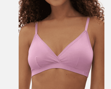 Gap Body Women's Breathe Full Coverage Adjustable Bralette GPW00153, Pink Size S