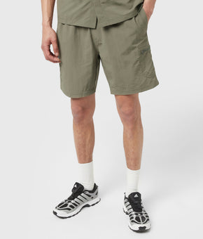 Columbia Mens Regular fit Athletic Fitness Shorts Small Green Solid