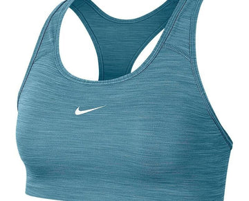 Nike Women Swoosh Medium Padded Racerback Sports Bra Size XS Blue