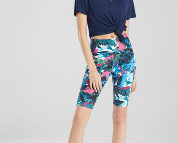 Josie Natori Women's Elements Dolman V-Neck Top Navy Size XS MSRP $48