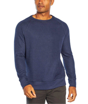 Banana Republic Men??s Waffle Crew Sweatshirt Sweater Navy blue Size 2XL