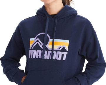 MARMOT Women's Coastal Hoodie Navy Blue Size Large SALE MSRP $53
