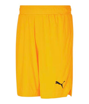 Puma Mens Essential Rtg 10" Shorts Athletic Bottoms Casual Yellow Orange -Size M