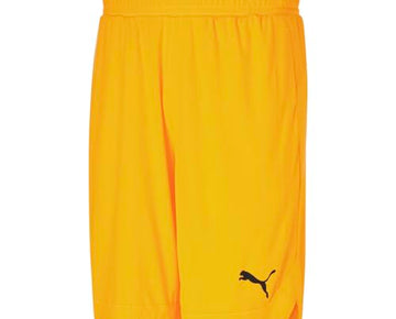 Puma Mens Essential Rtg 10" Shorts Athletic Bottoms Casual Yellow Orange -Size M