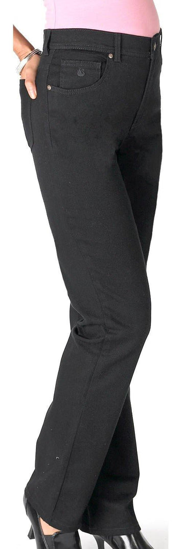 Gloria Vanderbilt Petite Amanda Stretch Jeans Black Size 6P MSRP $48